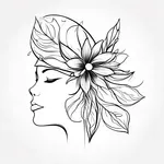 floral headpiece image